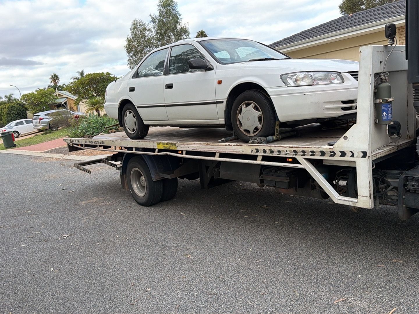 Vehicle donation supporting WA Fire Department training