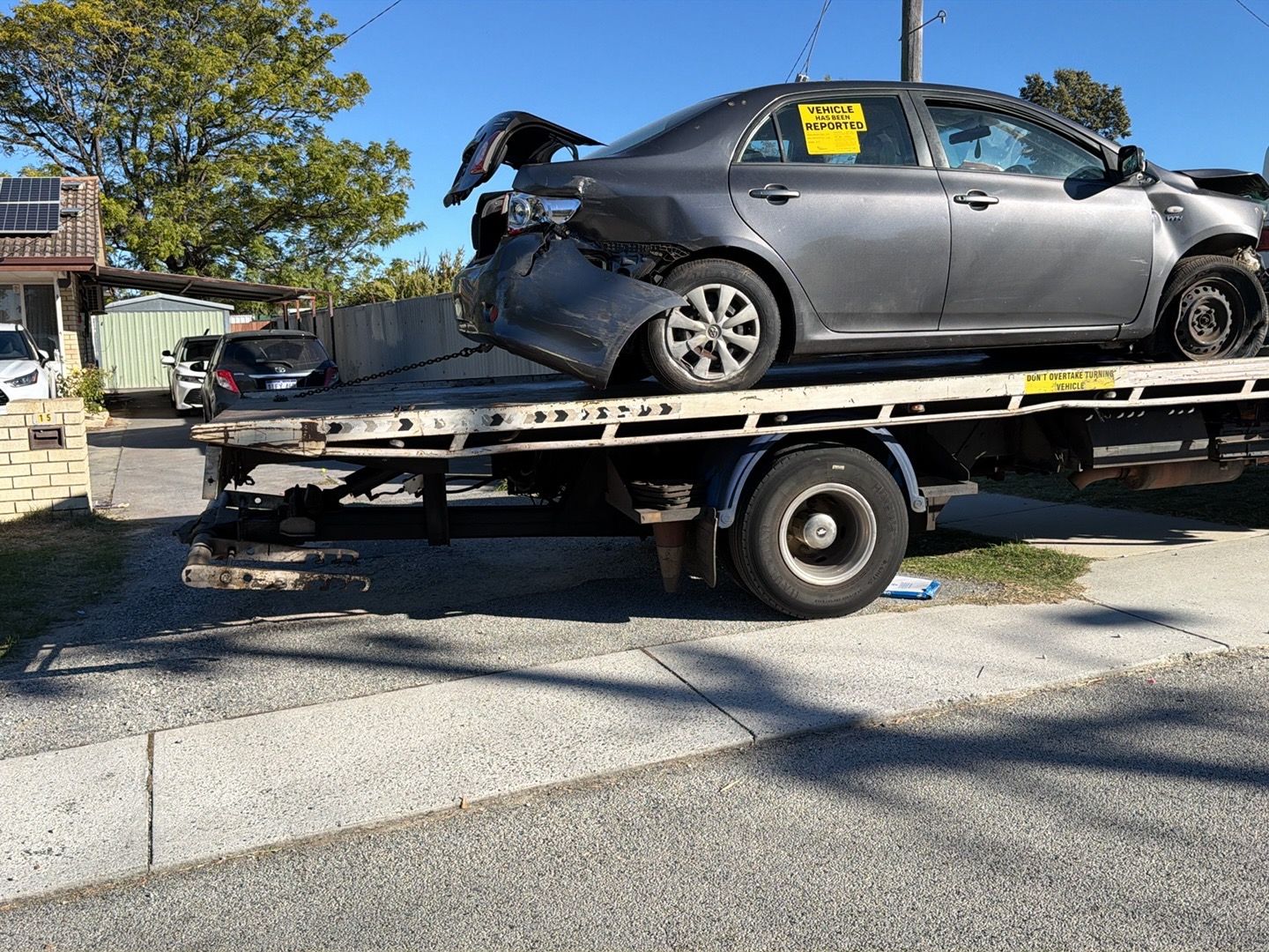 Scrap car yard in Perth